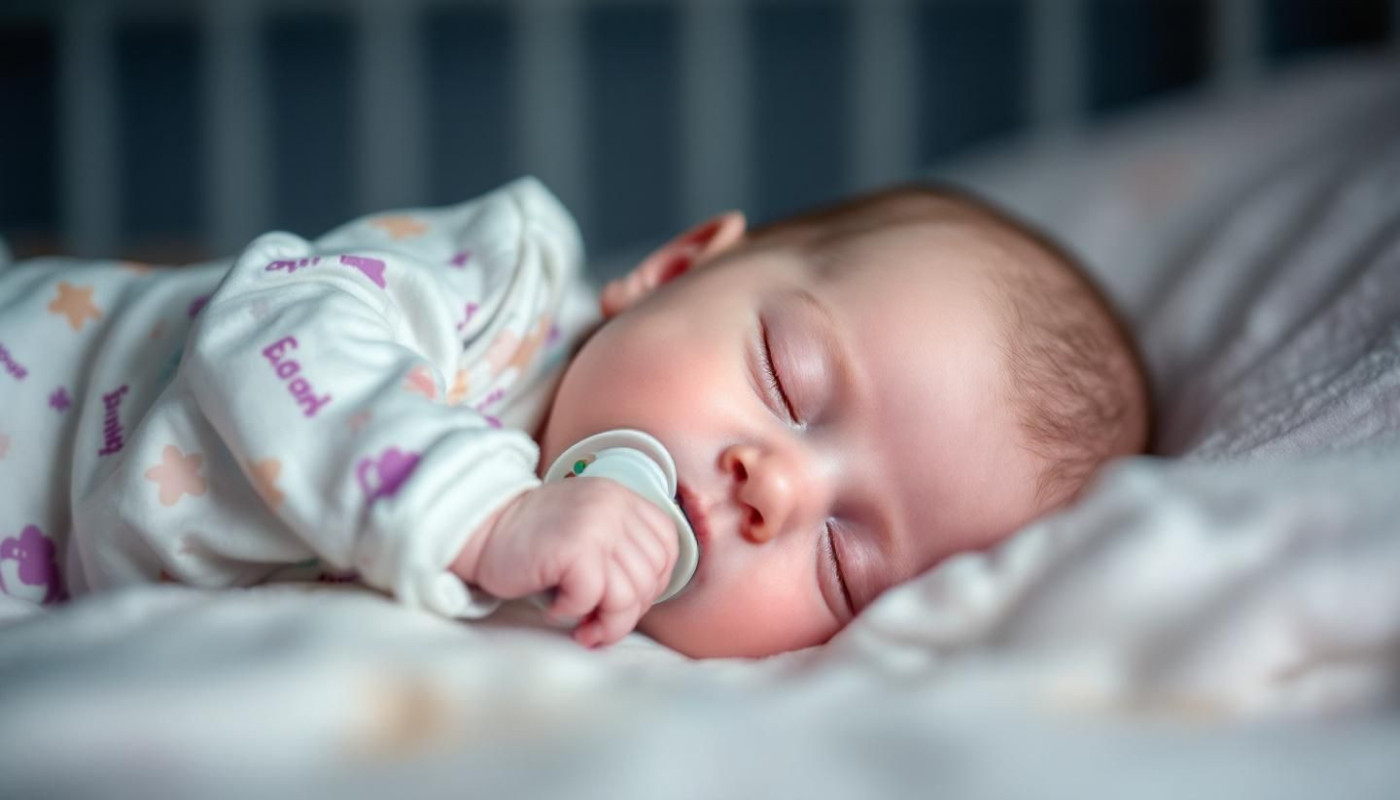 Wenn das Baby nachts immer wieder den Schnuller verliert ...